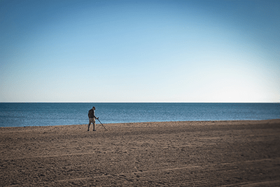 Detecteur de metaux plage